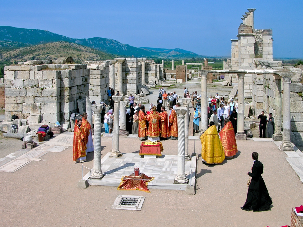 Место погребения апостола Иоанна Богослова в Турции